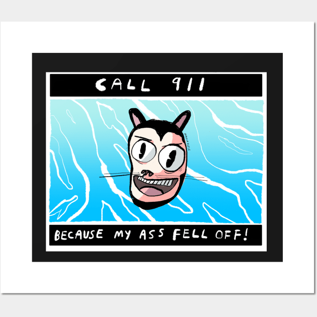 Call 911 Wall Art by bransonreese